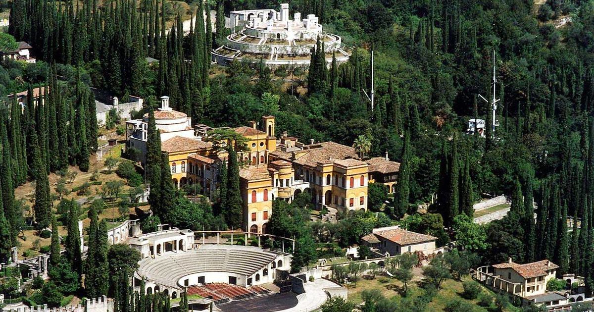 Il complesso monumentale del Vittoriale degli Italiani a Gardone Riviera